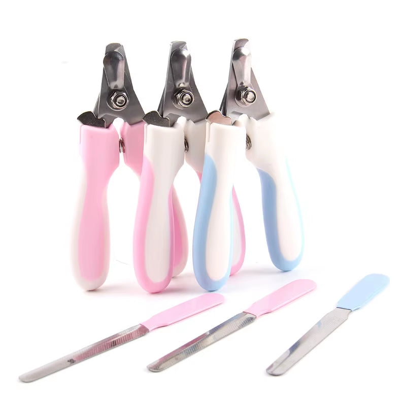 Pet Grooming Scissors Dog Cats Supplies Pet Nail Clipper Pet Accessories Animal Trimmers Nail File Claw Cutters Cut the Nails