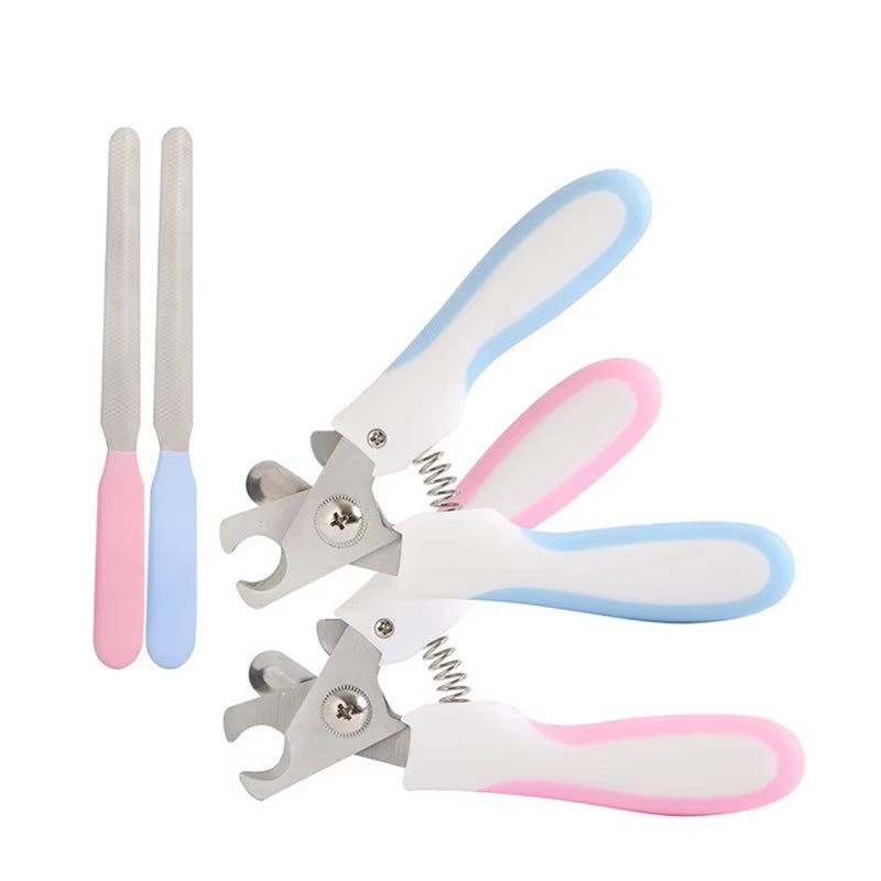 Pet Grooming Scissors Dog Cats Supplies Pet Nail Clipper Pet Accessories Animal Trimmers Nail File Claw Cutters Cut the Nails