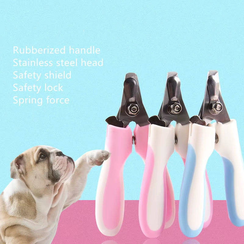 Pet Grooming Scissors Dog Cats Supplies Pet Nail Clipper Pet Accessories Animal Trimmers Nail File Claw Cutters Cut the Nails