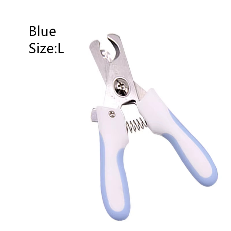 Pet Grooming Scissors Dog Cats Supplies Pet Nail Clipper Pet Accessories Animal Trimmers Nail File Claw Cutters Cut the Nails