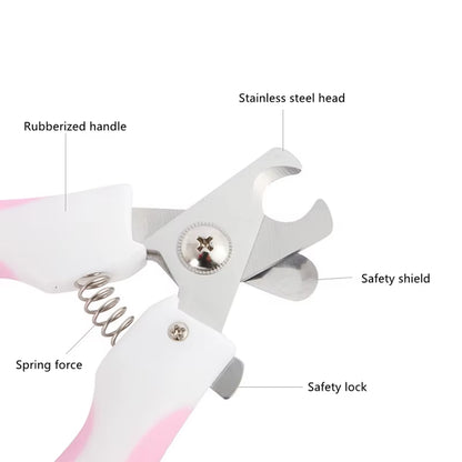 Pet Grooming Scissors Dog Cats Supplies Pet Nail Clipper Pet Accessories Animal Trimmers Nail File Claw Cutters Cut the Nails