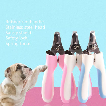 Pet Grooming Scissors Dog Cats Supplies Pet Nail Clipper Pet Accessories Animal Trimmers Nail File Claw Cutters Cut the Nails